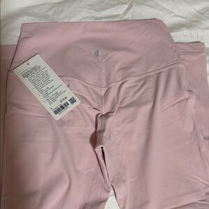 lululemon align ribbed HR 25” size 8 NWT